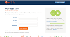 Desktop Screenshot of mail-test.com
