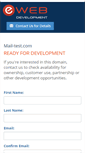 Mobile Screenshot of mail-test.com